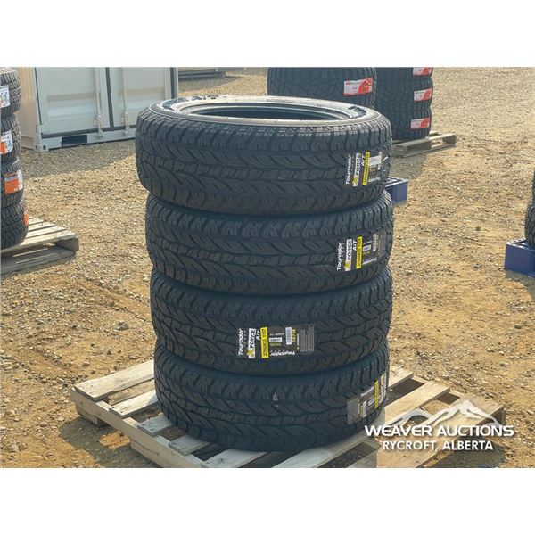(4) TOURADOR 275/60R20 TIRES