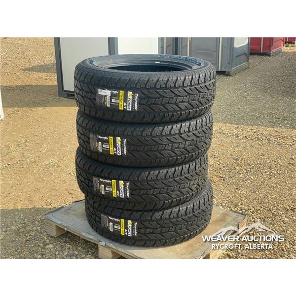 (4) TOURADOR 275/60R20 TIRES
