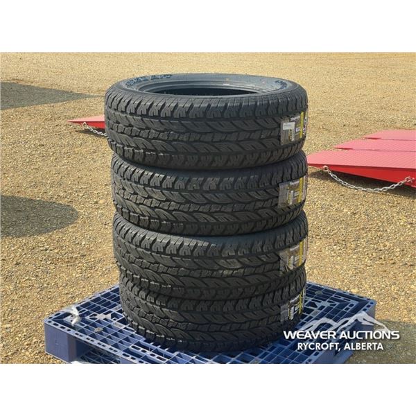 (4) TOURADOR 275/60R20 TIRES