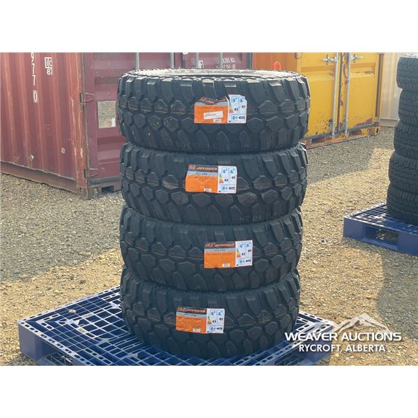 (4) JOYROAD 35X12.50R20 TIRES