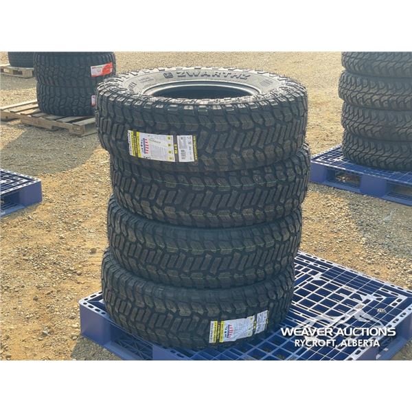 (4) ZWARTHZ 285/75R16 TIRES