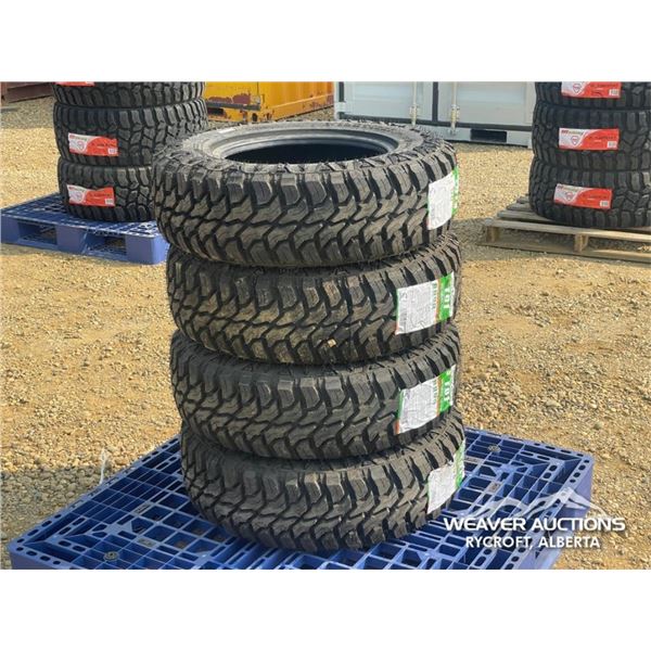 (4) DOUBLESTAR 225/75R16 TIRES