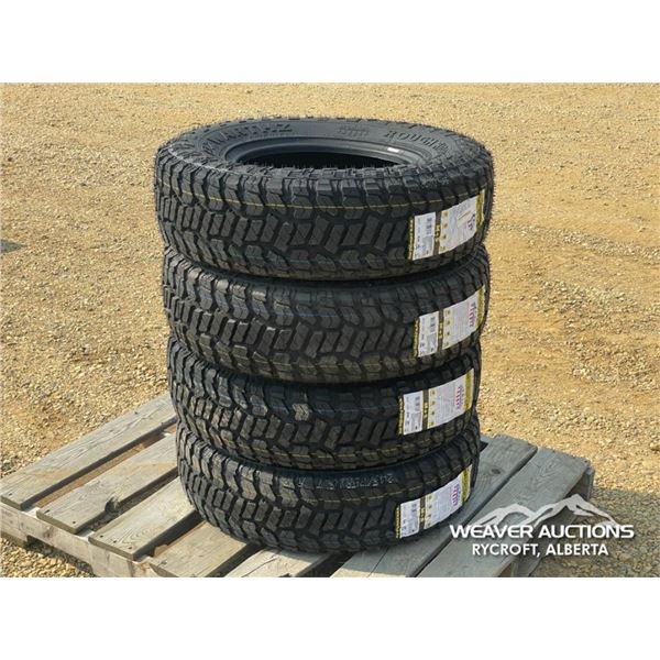 (4) ZWARTHZ 245/75R16 TIRES