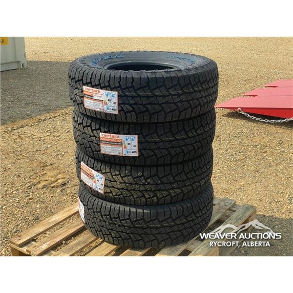 (4) CENTARA 285/75R16 TIRES