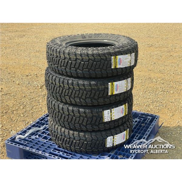 (4) ZWARTHZ 245/75R16 TIRES