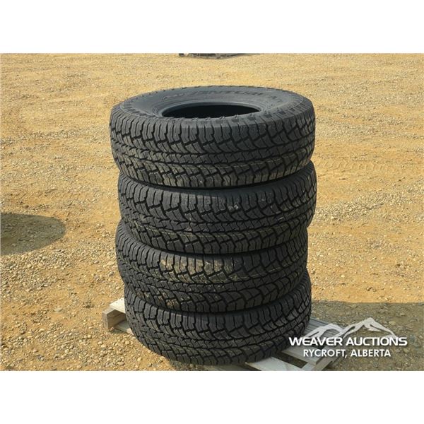 (4) CENTARA 285/75R16 TIRES