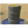 Image 3 : (4) TREADURA 11L-15 I-1 IMPLEMENT TIRES & RIMS