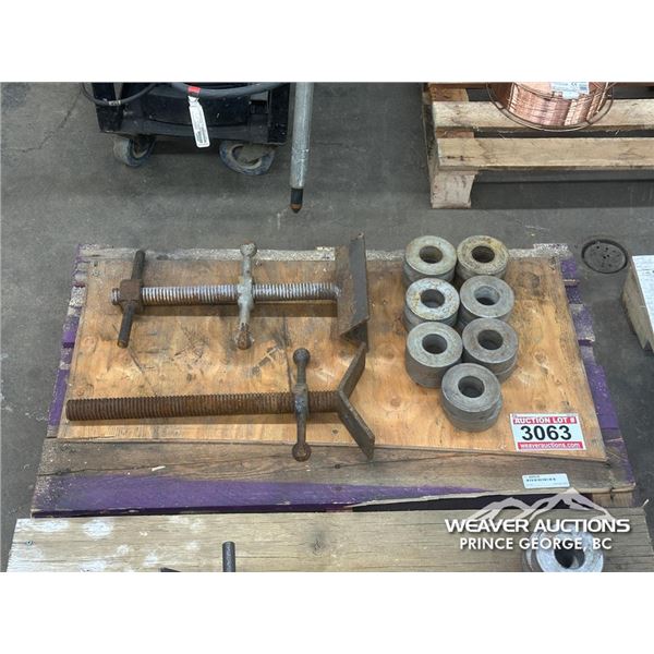 PIPE SPINNER COUNTER WEIGHTS