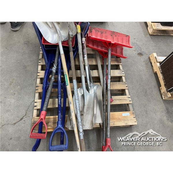 ASSORTMENT OF SHOVELS