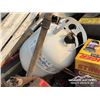Image 15 : (5) GAS CANS,(2) PROPANE TANKS, FILE CABINET
