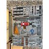 Image 9 : (5) GAS CANS,(2) PROPANE TANKS, FILE CABINET