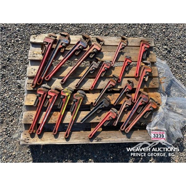 (21) PIPE WRENCHES