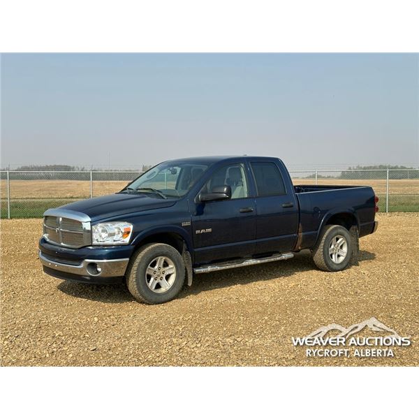 2008 DODGE RAM 1500 SLT CREW CAB PICKUP
