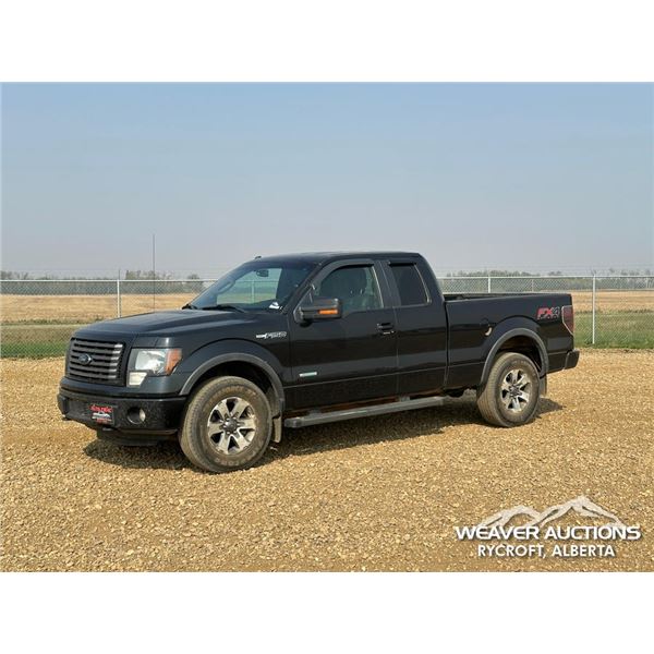 2012 FORD F150 FX4 EXTENDED CAB PICKUP