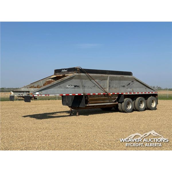 1998 MIDLAND 38 FT. TRIDEM BOTTOM DUMP TRAILER