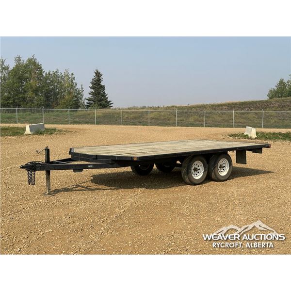 2000 CUSTOM 16 FT. T/A UTILITY TRAILER