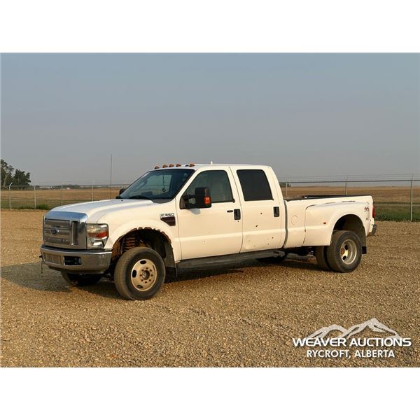 2008 FORD F350 LARIAT SUPERDUTY CREW CAB PICKUP