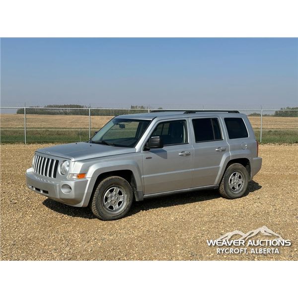2010 JEEP PATRIOT SPORTS UTILITY VEHICLE