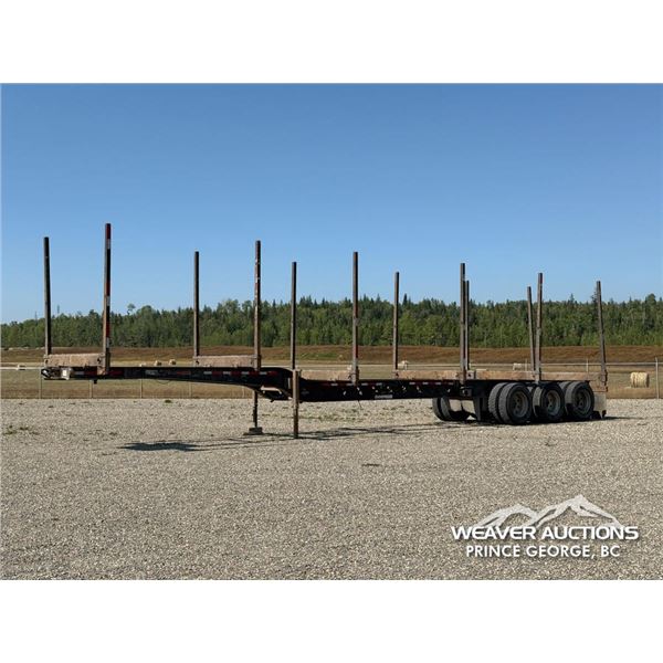 2014 DOEPKER 53 FT. HAYRACK LOG TRAILER