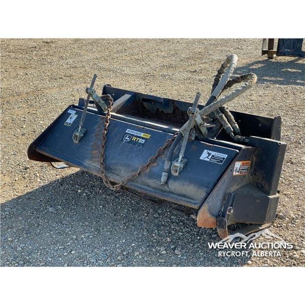 JOHN DEERE 55 IN. SKID STEER RT55 ROTOTILLER