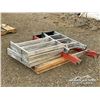 Image 4 : (2) LADDERS & (2) STURDY SAWHORSES