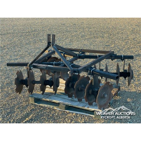 6 FT. 3 PT HITCH TANDEM DISC