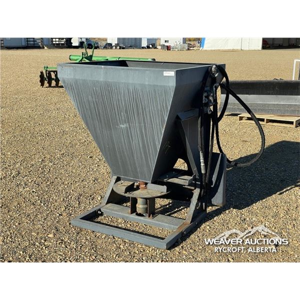 WOLVERINE HYDRAULIC SKID STEER SAND SPREADER