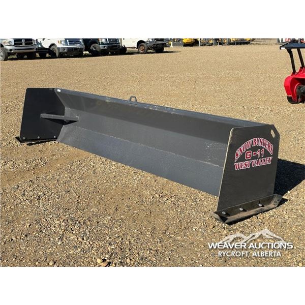 2025 INDUSTRIAS G11 132 IN. SKID STEER SNOW PUSHER