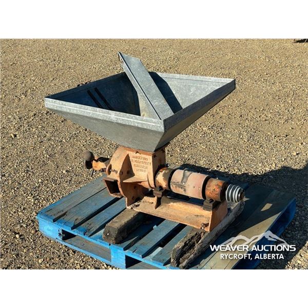 HIGH CAPACITY GRAIN FEED ROLLER