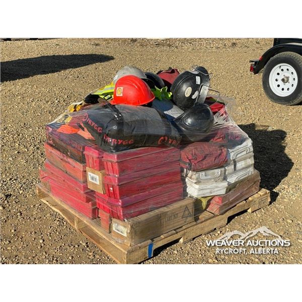 QTY OF MISC HARD HATS, SPILL KITS & FLARE KITS