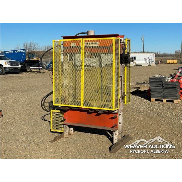 POWER TEAM 55 TON HYDRAULIC SHOP PRESS