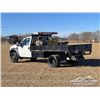 Image 4 : 2008 FORD F550 XLT FLATBED DUALLY PILOT TRUCK