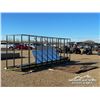 Image 2 : INDUSTRIAL STORAGE RACK ON SKID W/MISC SCRAP METAL
