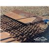 Image 7 : INDUSTRIAL STORAGE RACK ON SKID W/MISC SCRAP METAL