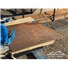 Image 8 : INDUSTRIAL STORAGE RACK ON SKID W/MISC SCRAP METAL