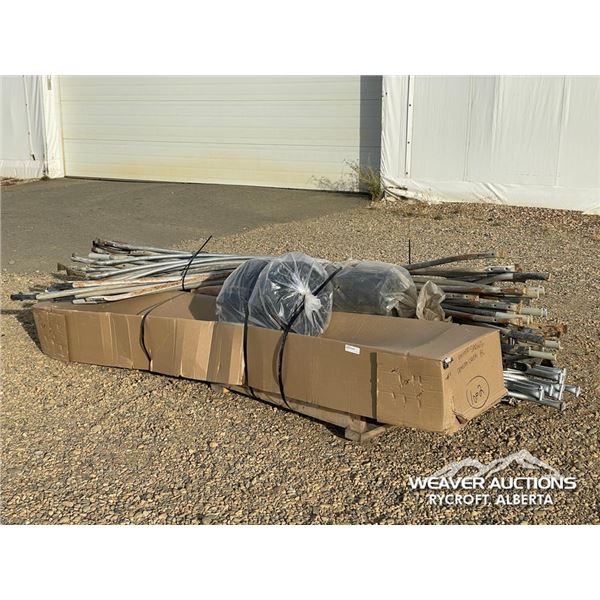 TRUCK GRAVEL TARP ASSEMBLY