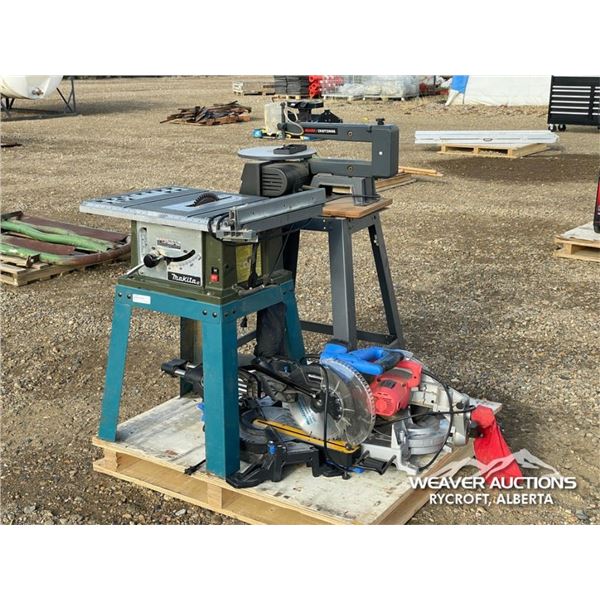 ASSORTED WOOD WORKING SAWS