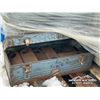 Image 15 : ALUMINUM TRUCK TOOL BOX W/MISC BOLTS & STEEL RODS