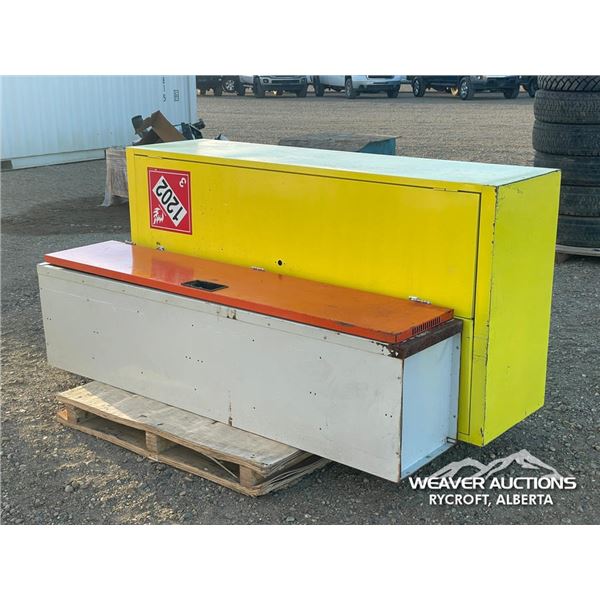 (2) SHOP STORAGE LOCKER CABINETS