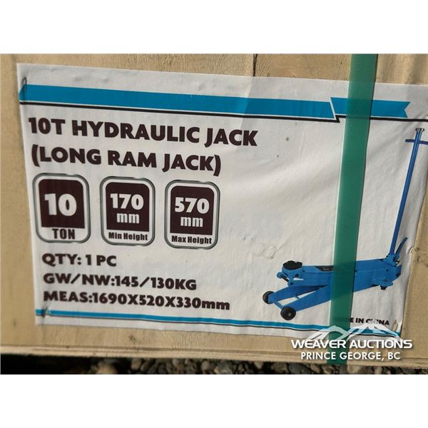 (1) 10 TON FLOOR JACK