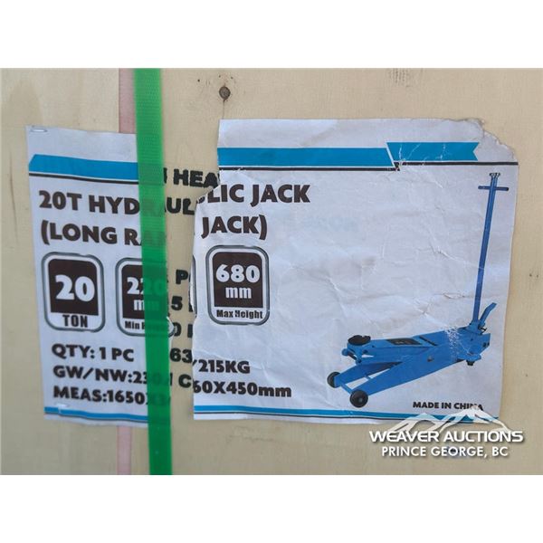 (1) 20 TON FLOOR JACK