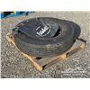 Image 1 : 11R24.5 TRUCK TIRE & PETERBILT MUD FLAP