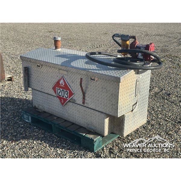 400L ALUMINUM TANK/BOX WITH ELEC. PUMP