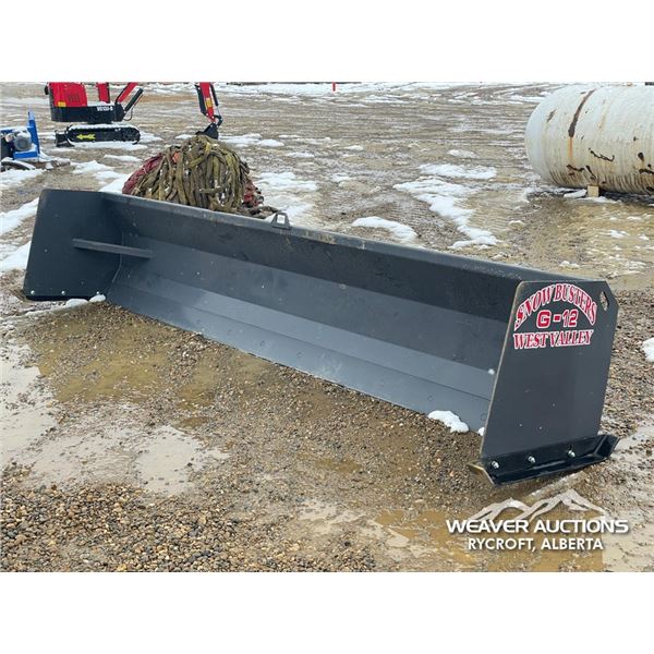 2025 INDUSTRIAS G12 145 IN. SKID STEER SNOW PUSHER
