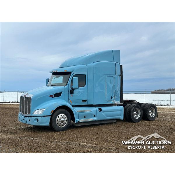 2018 PETERBILT 579 T/A SLEEPER TRUCK TRACTOR
