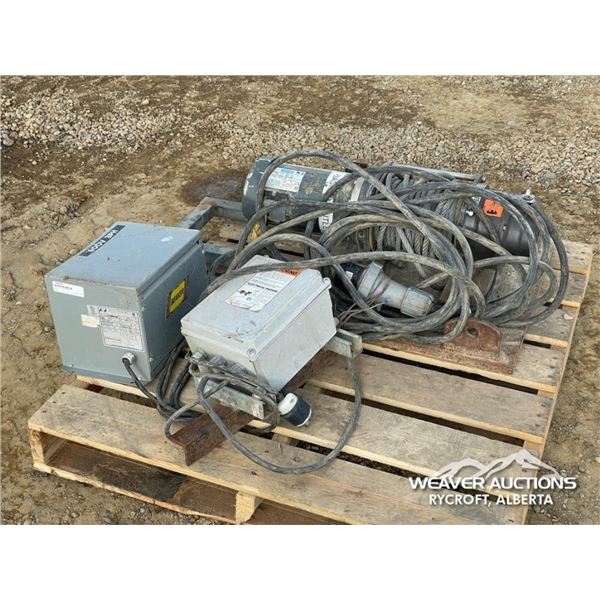 11000 LB. 3 PHASE WINCH