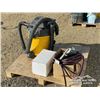Image 1 : ELECTRIC GRAVEL TARP HARDWARE W/SHOP VACUUM