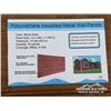 Image 5 : (20) POLYURETHANE INSULATED METAL WALL PANELS