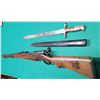 Image 5 : Swiss K11 in7.5x55 Rifle complete with Saw toothed Bayonet