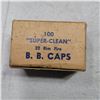 Image 4 : .22 Rimfire BB Caps CiL  Ammo in Collector Box